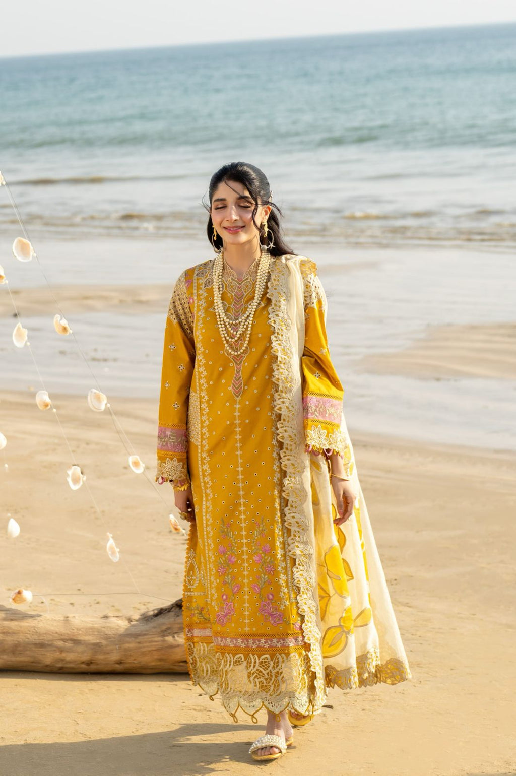 ZIYANA (AS-05) Cotton Pakistani Summer Dresses - aabyaan - 3