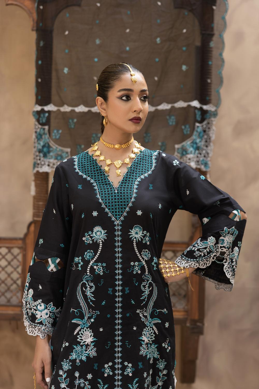 Vogue Premium Fabric Pakistani Summer Dresses - Zyra - 2