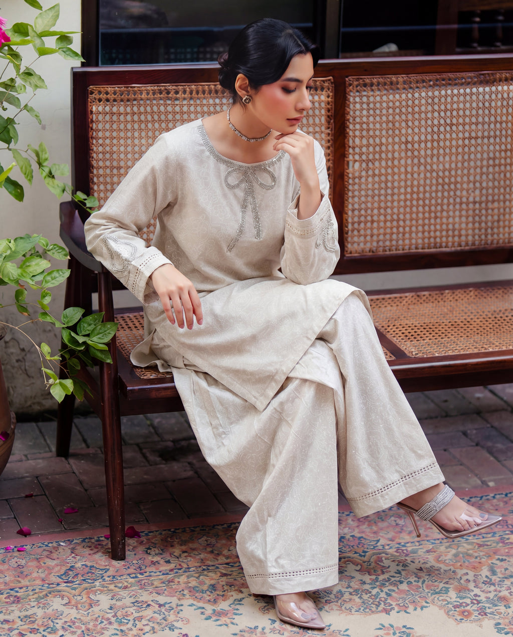 Chashm Premium Fabric Pakistani Summer Dresses - Sahiba-clothing - 7