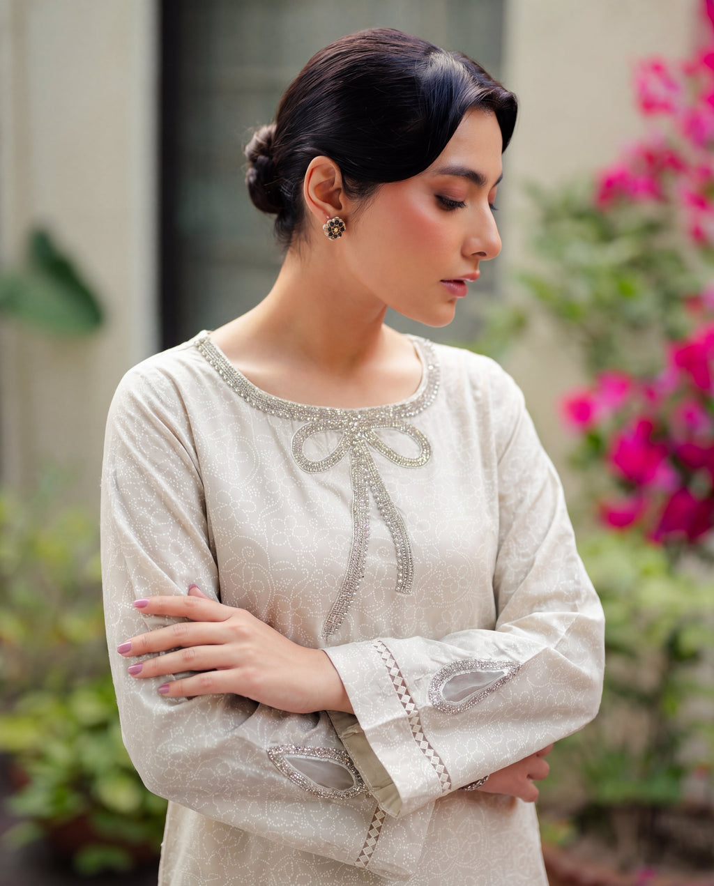 Chashm Premium Fabric Pakistani Summer Dresses - Sahiba-clothing - 2