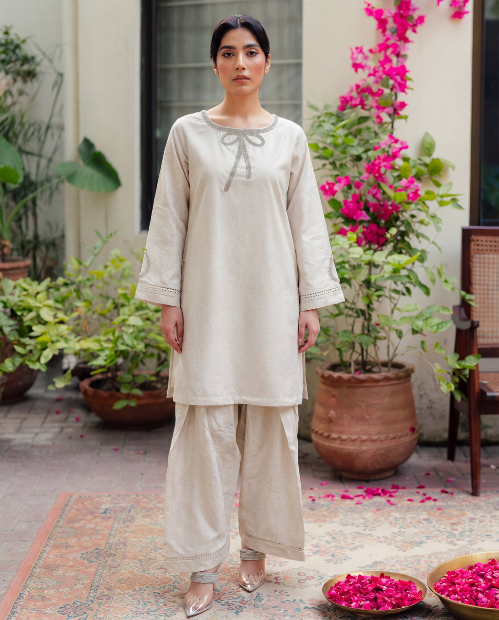 Chashm Premium Fabric Pakistani Summer Dresses - Sahiba-clothing - 6