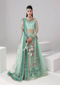 Crystal Bloom Embroidered Pakistani Dress