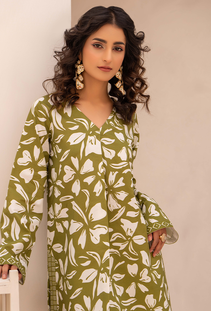 Freya - D02 Cotton Pakistani Summer Dresses - Humdum - 4