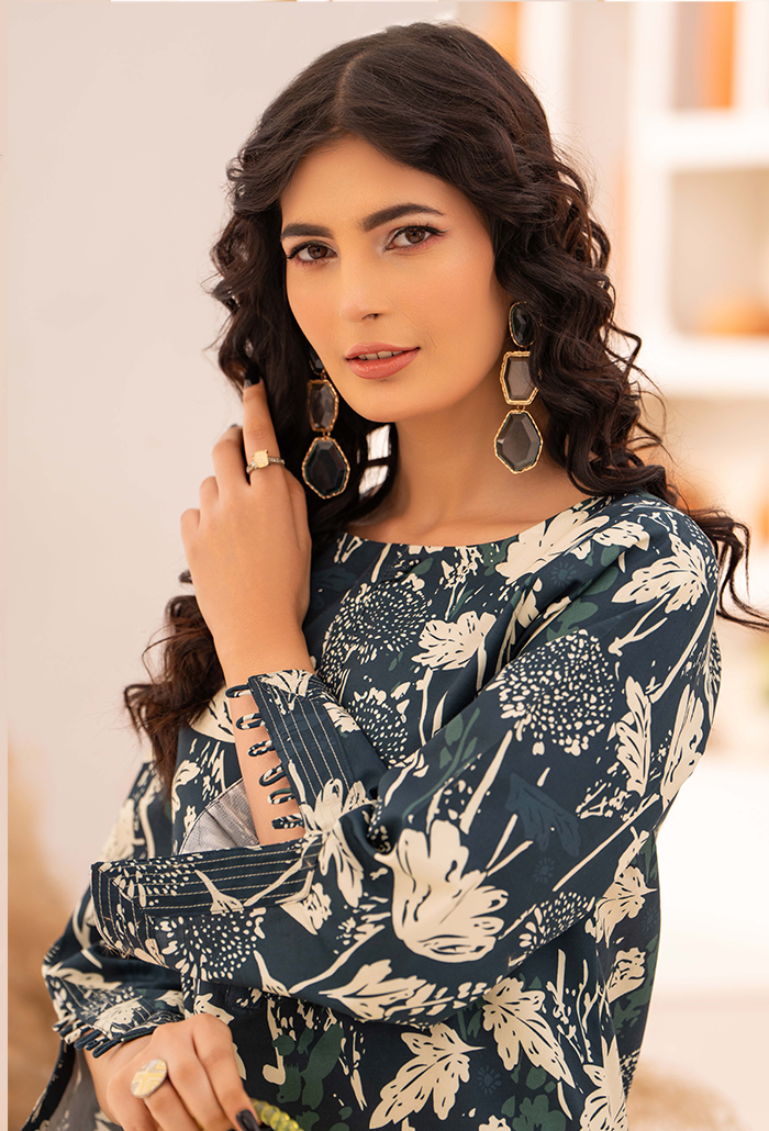 Freya - D04 Cotton Pakistani Summer Dresses - Humdum - 4