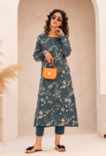 Freya - D06 Cotton Pakistani Summer Dresses - Humdum - 1