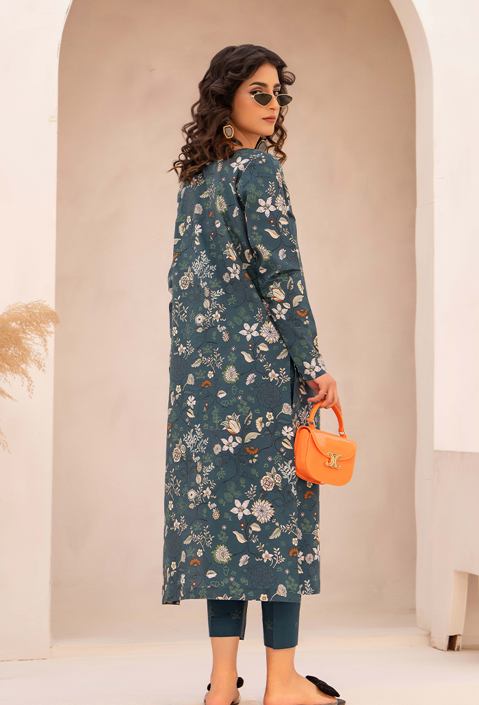 Freya - D06 Cotton Pakistani Summer Dresses - Humdum - 3