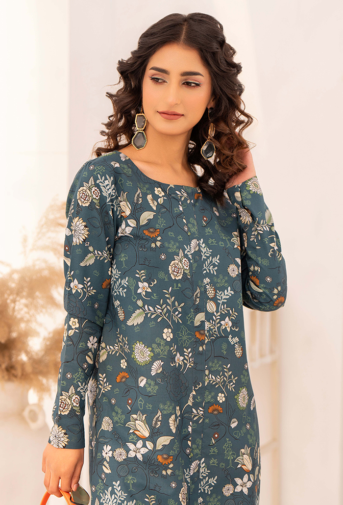 Freya - D06 Cotton Pakistani Summer Dresses - Humdum - 2