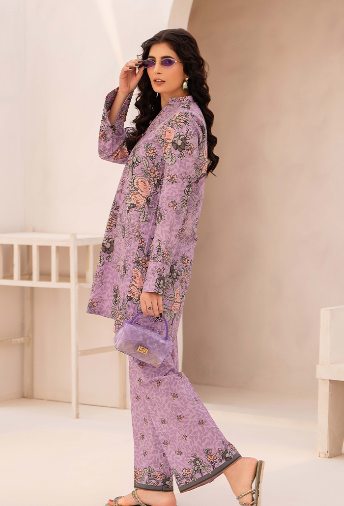 Freya - D08 Cotton Pakistani Summer Dresses - Humdum - 3