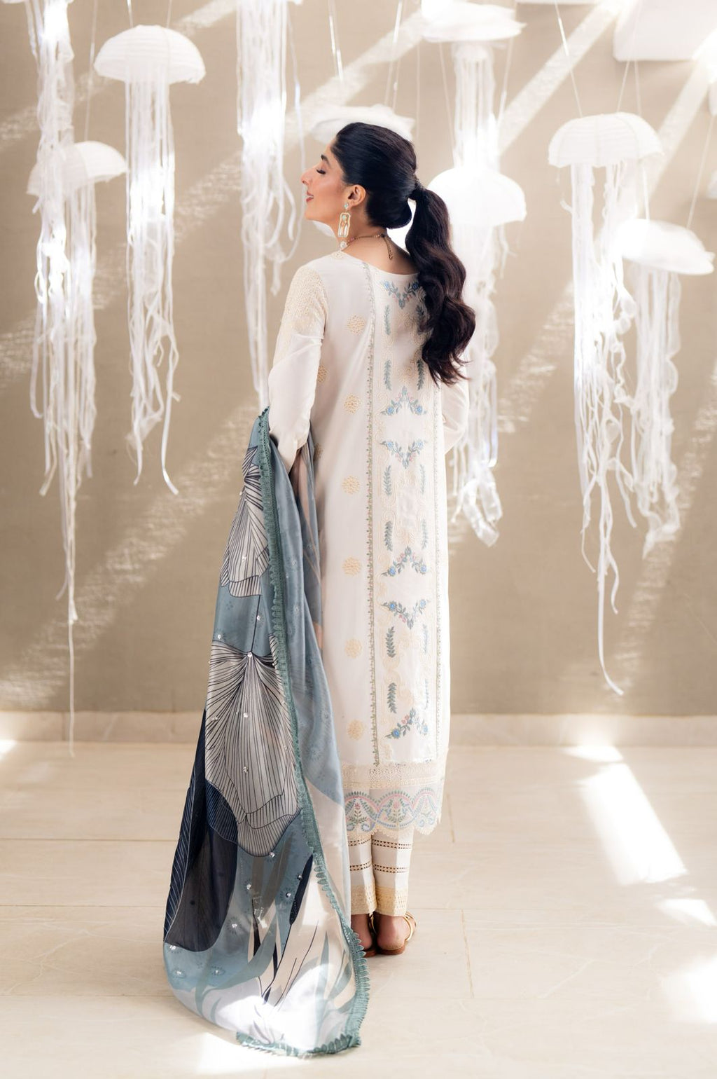 ZAIRA (AS-09) Cotton Pakistani Summer Dresses - aabyaan - 2