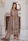 Pareesha embroidery tilla work collection-PS-04 Raw Silk Pakistani Winter Dresses - Humdum - 1