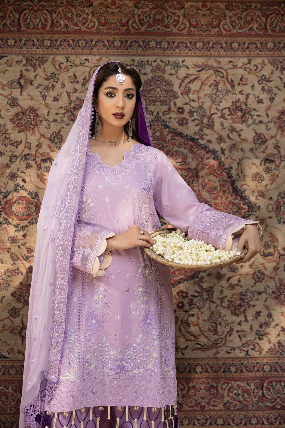 Haven Premium Fabric Pakistani Summer Dresses - Zyra - 2