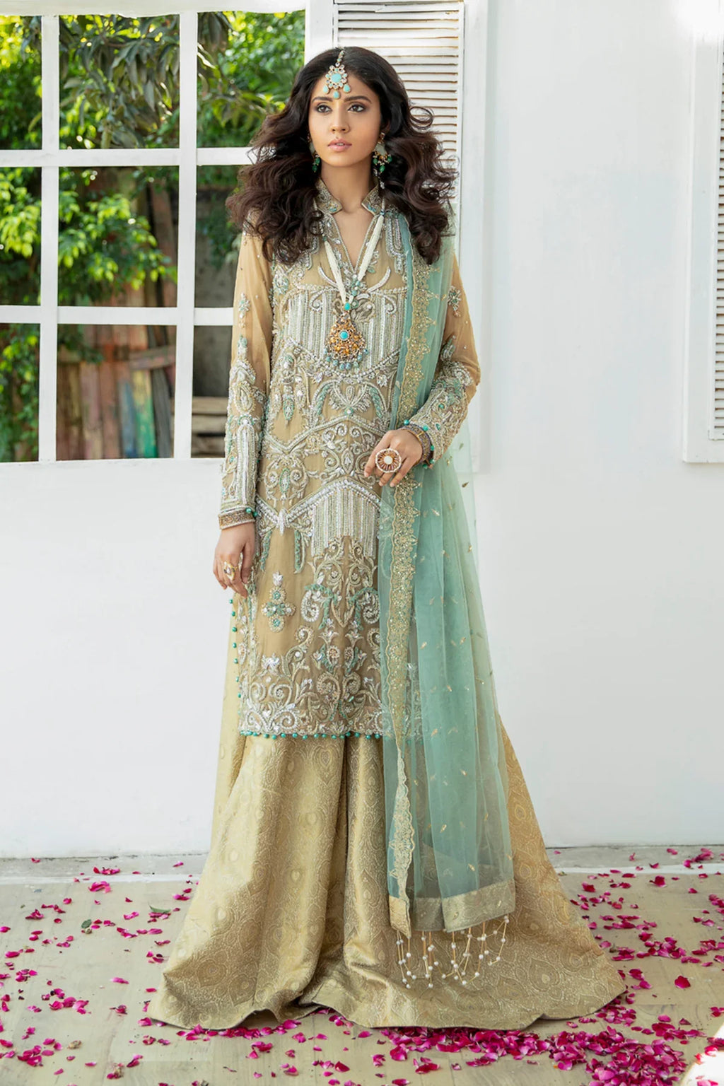 Chambeli Embroidered Pakistani Dress