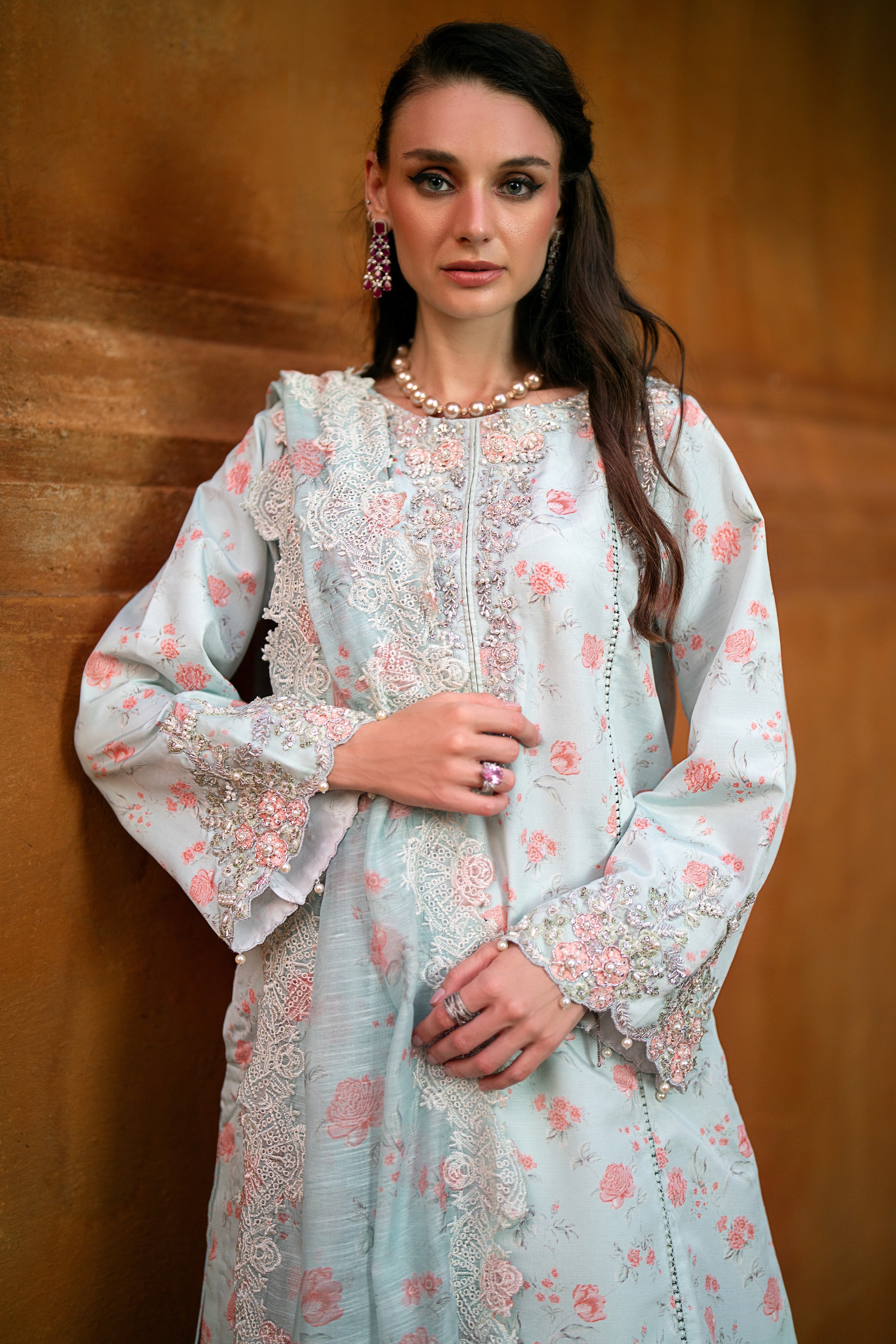 Reya Embroidered Pakistani Dress