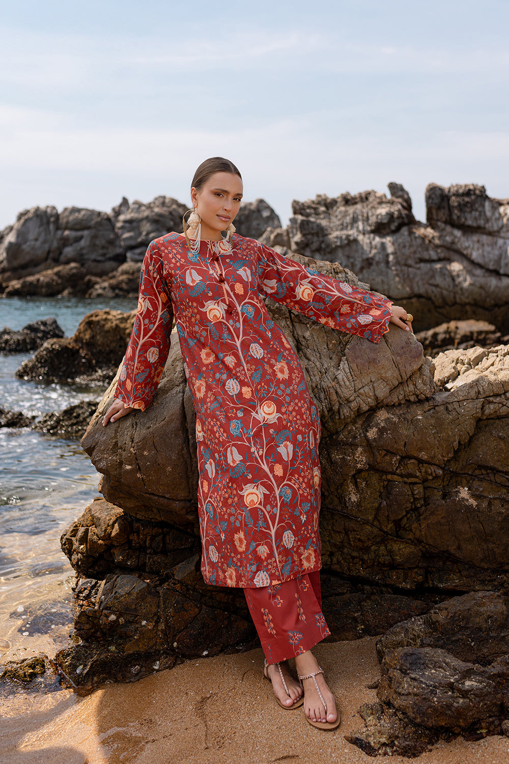 SORIN (AX-05) Cotton Pakistani Summer Dresses - aabyaan - 3