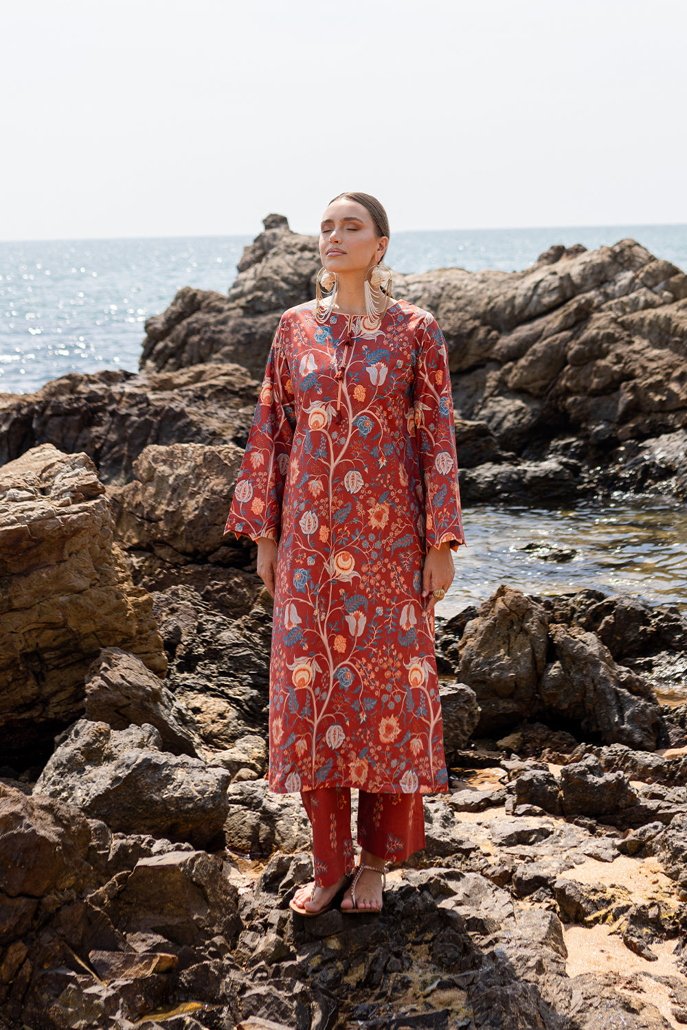 SORIN (AX-05) Cotton Pakistani Summer Dresses - aabyaan - 2