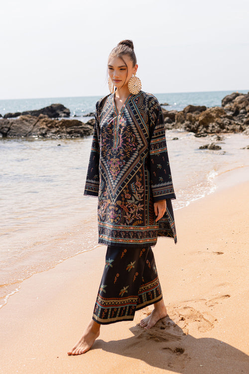 ARVEN (AX-06) Cotton Pakistani Summer Dresses - aabyaan - 2