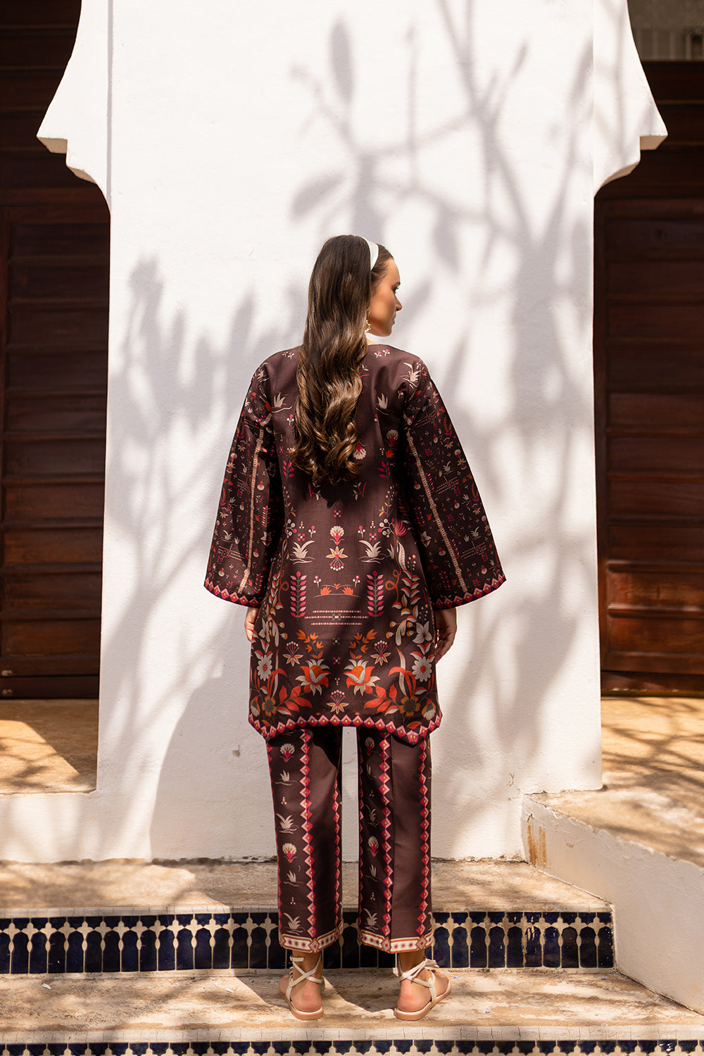 ARELIA (AX-01) Cotton Pakistani Summer Dresses - aabyaan - 5
