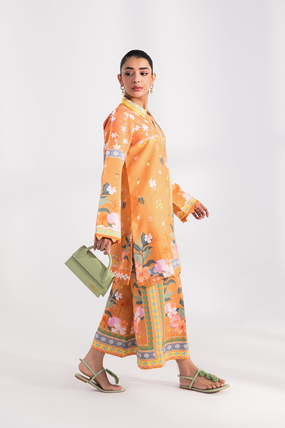 VIREL (AX-04) Cotton Pakistani Summer Dresses - aabyaan - 5
