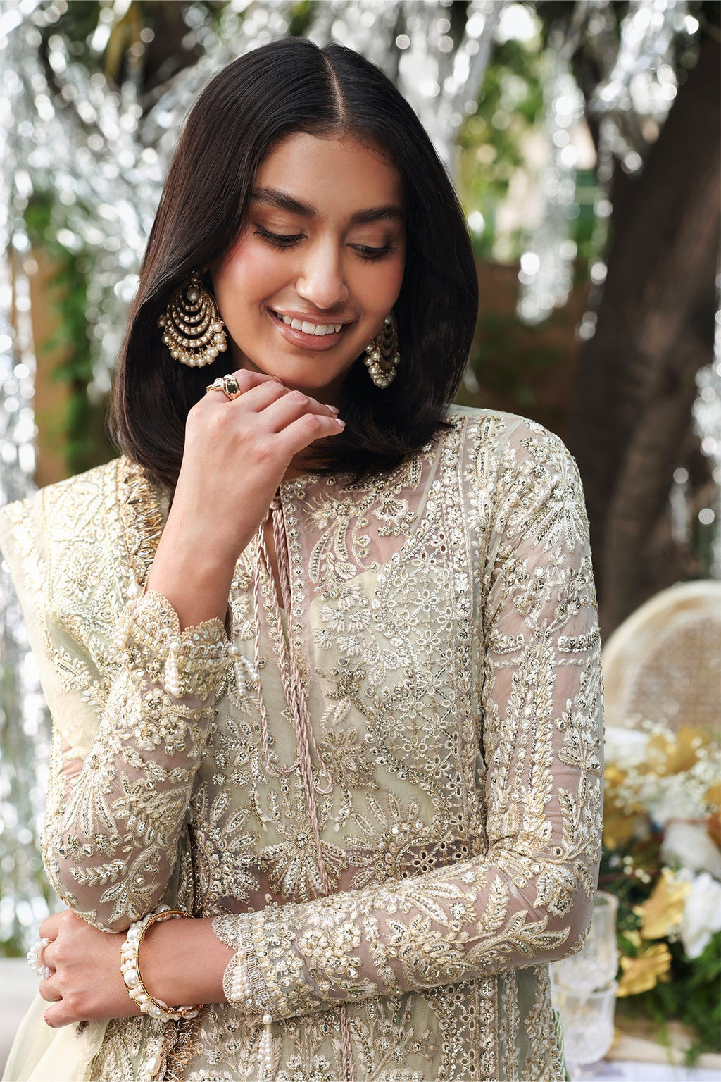 Soulhour Organza Pakistani Formal Dresses - Afrozeh - 3