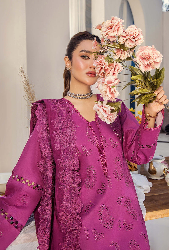 Baharan 2 - D10 Organza Pakistani Summer Dresses - Humdum - 4