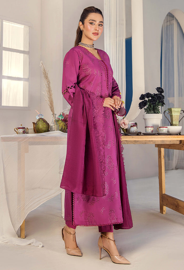 Baharan 2 - D10 Organza Pakistani Summer Dresses - Humdum - 2