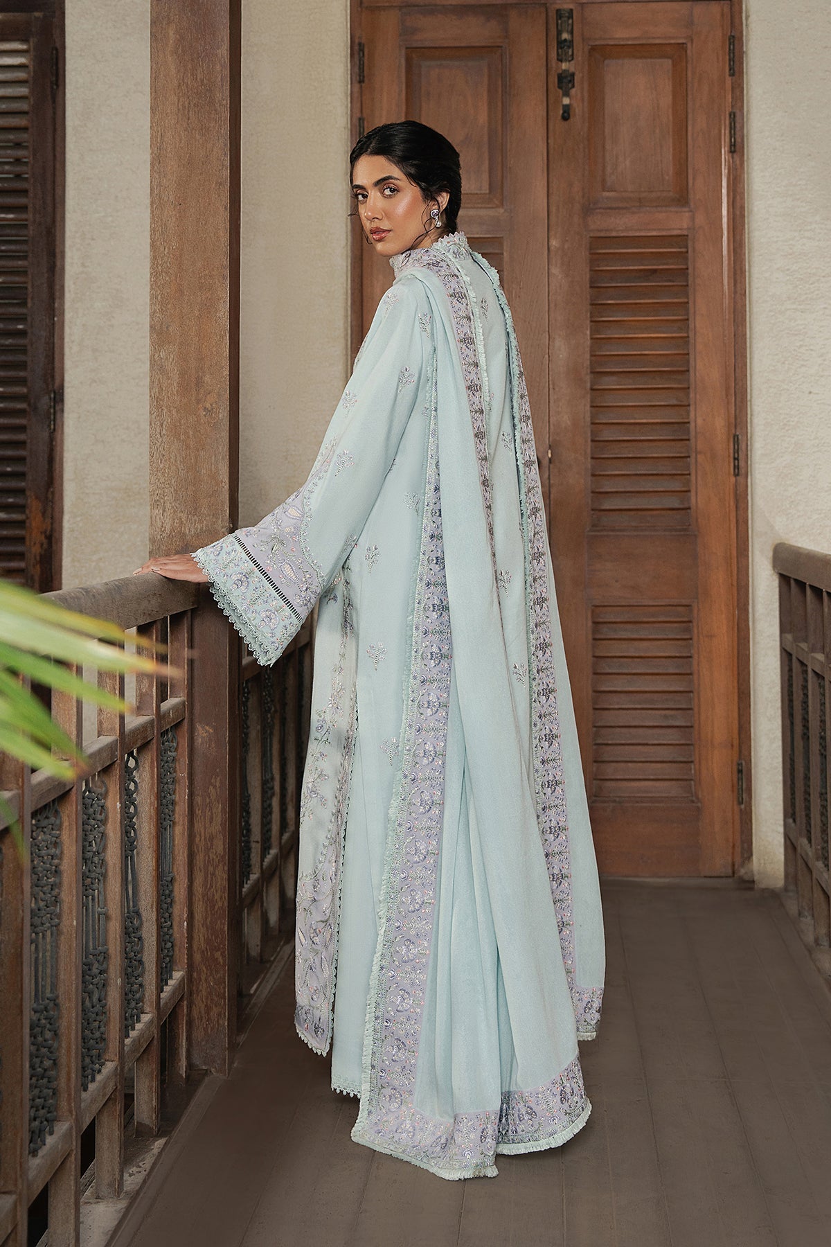 Orella Karandi Pakistani Winter Dresses - Afrozeh - 2