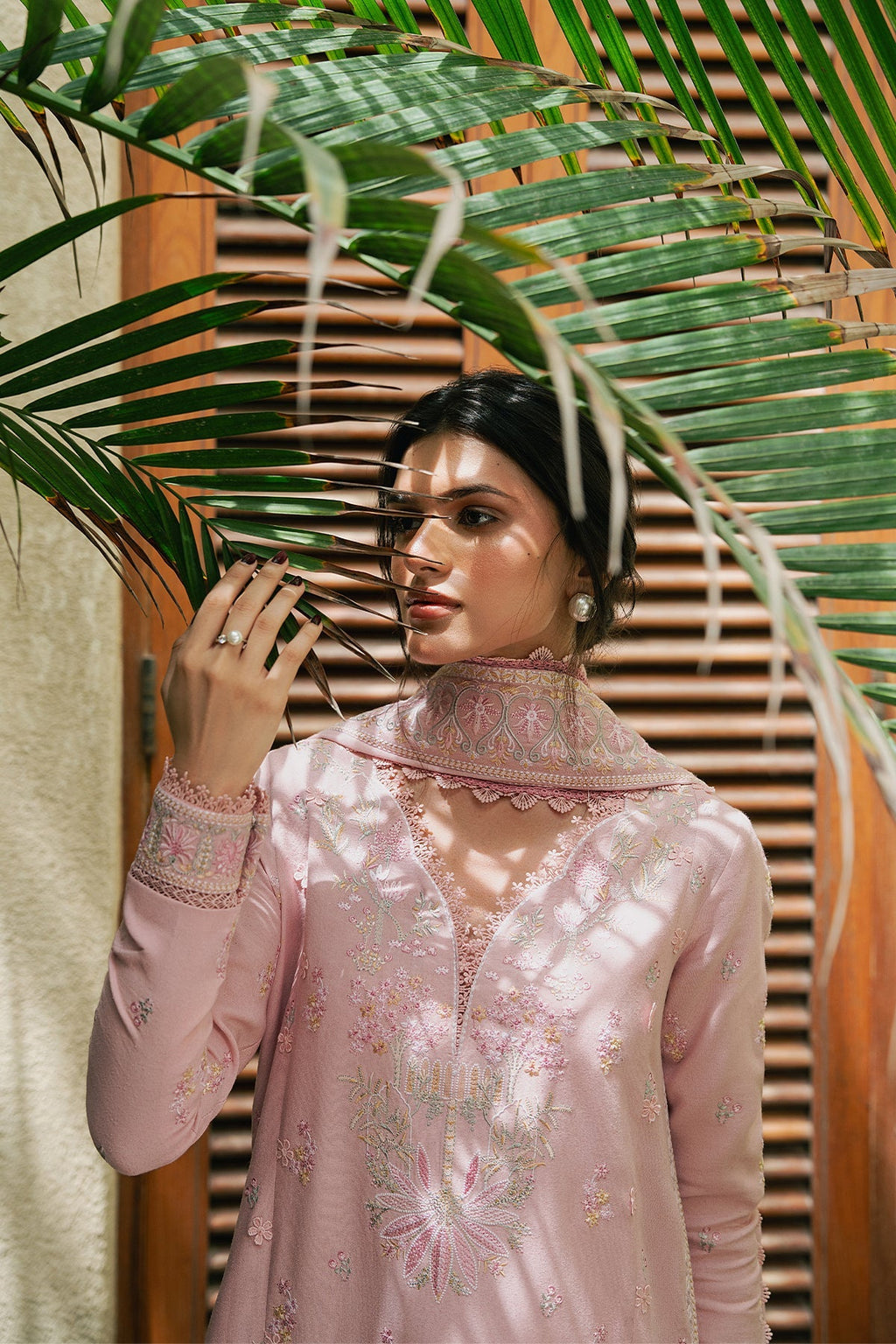 Maelin Silk Pakistani Winter Dresses - Afrozeh - 3