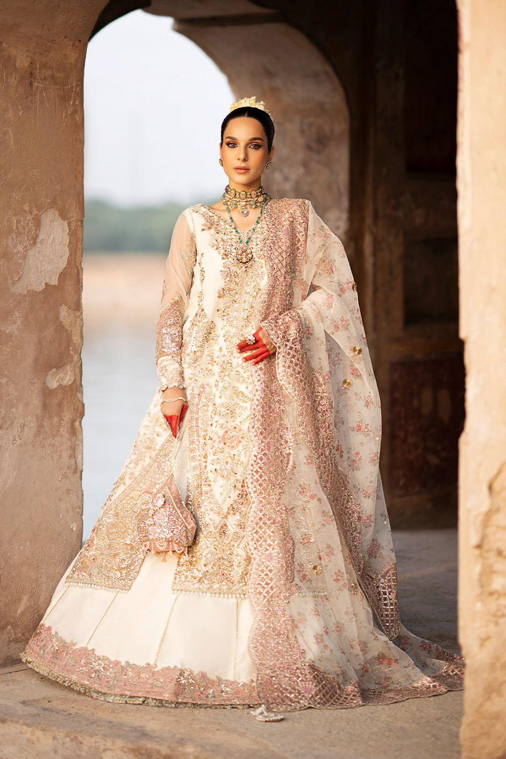 Dove Pakistani Designer Dress