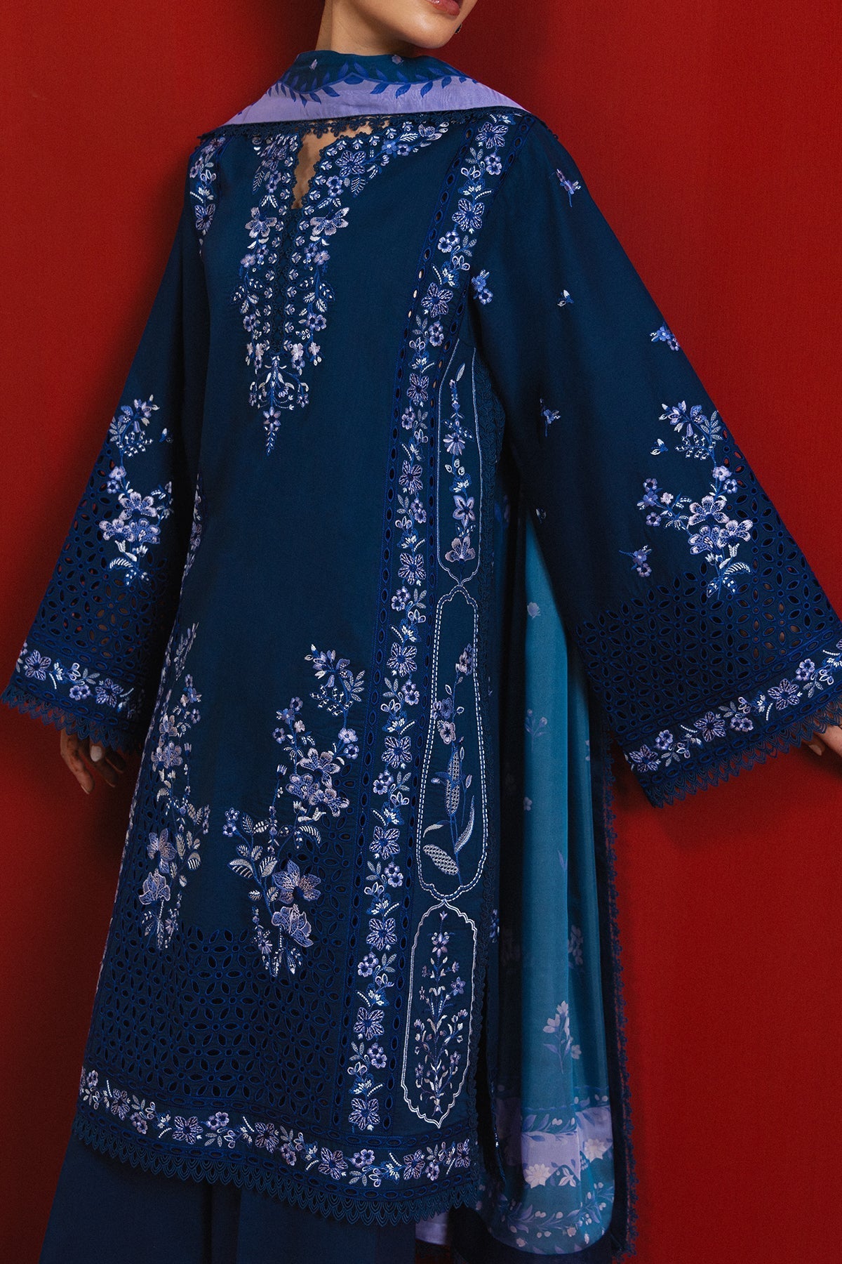 SABLEM Lawn Pakistani Summer Dresses - Afrozeh - 2