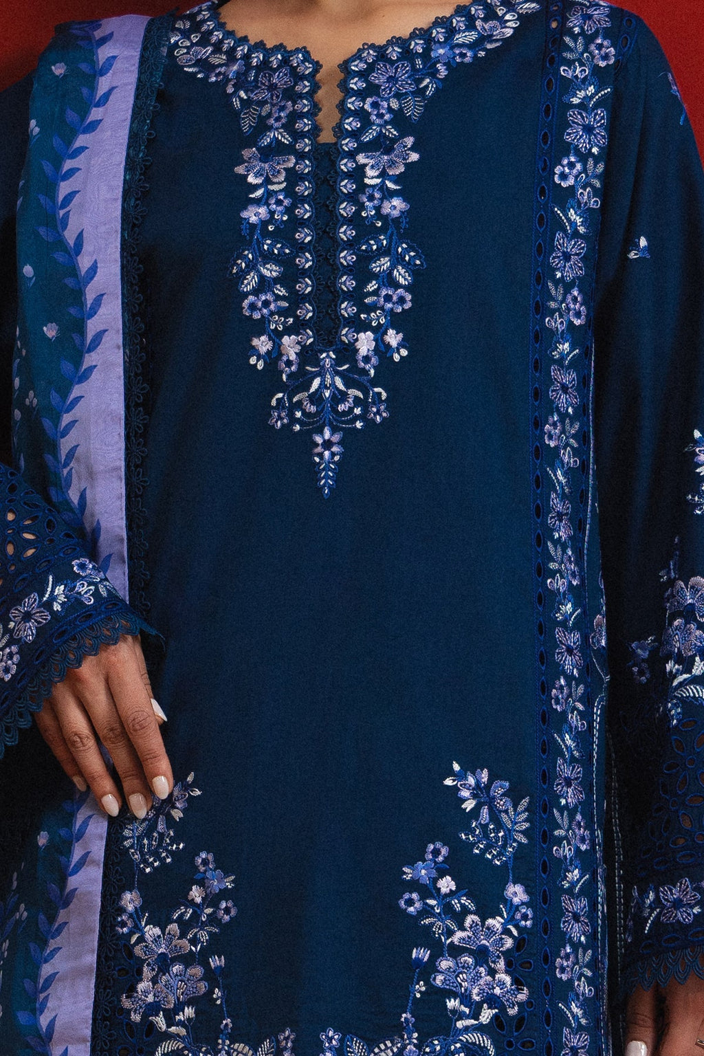 SABLEM Lawn Pakistani Summer Dresses - Afrozeh - 5