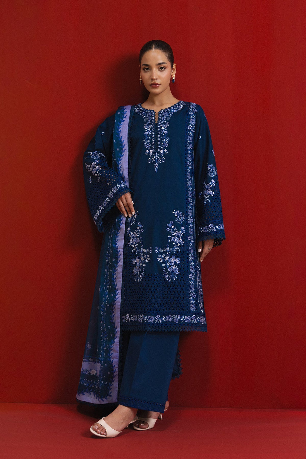 SABLEM Lawn Pakistani Summer Dresses - Afrozeh - 1