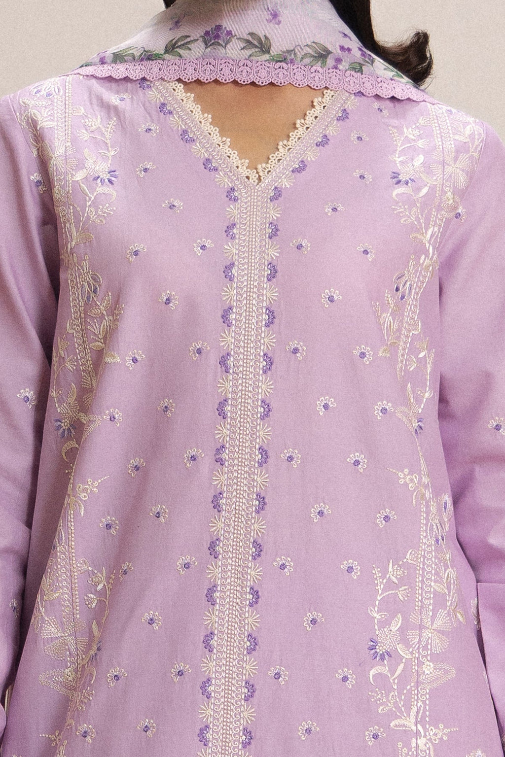 NUAGE Lawn Pakistani Summer Dresses - Afrozeh - 3