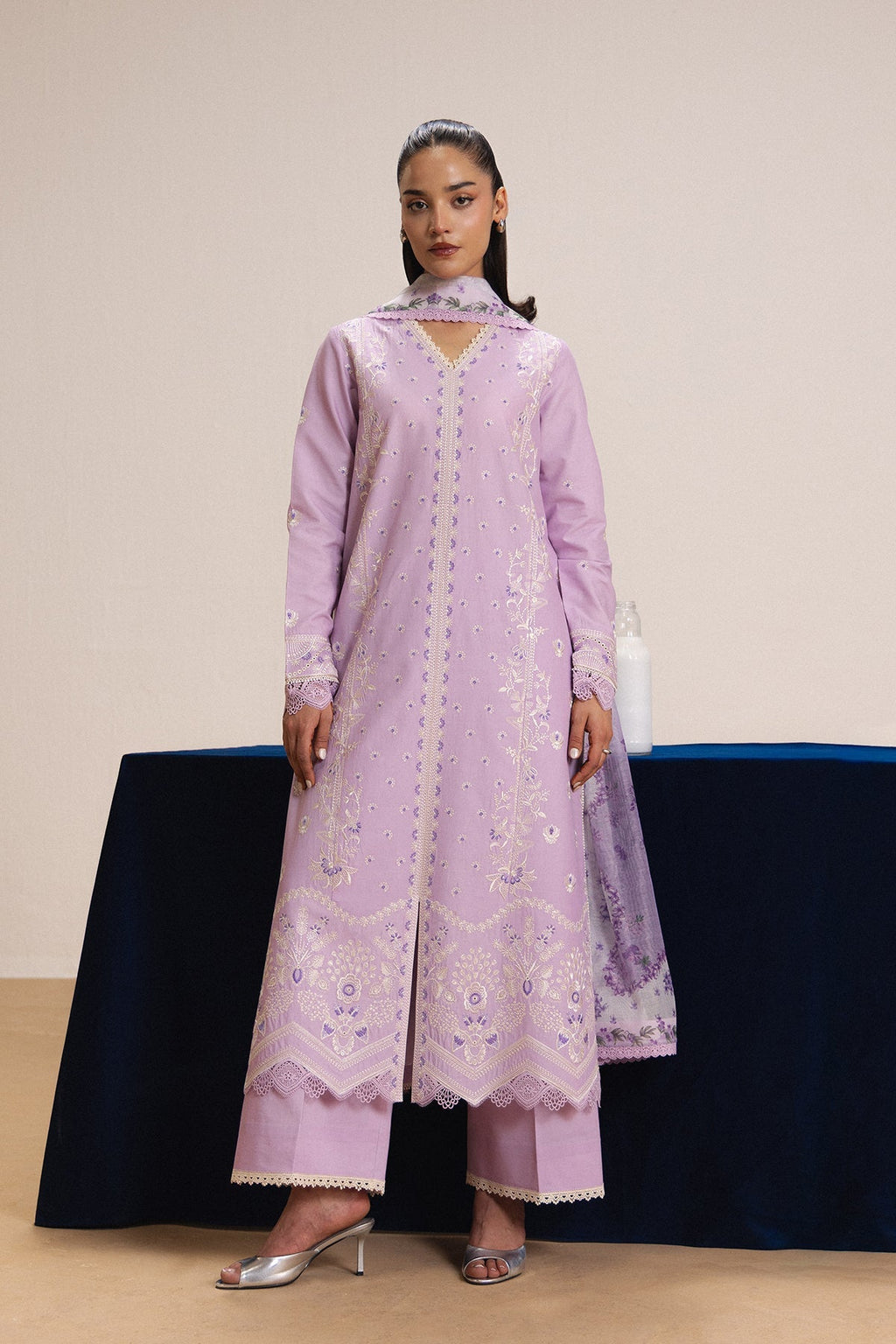 NUAGE Lawn Pakistani Summer Dresses - Afrozeh - 1