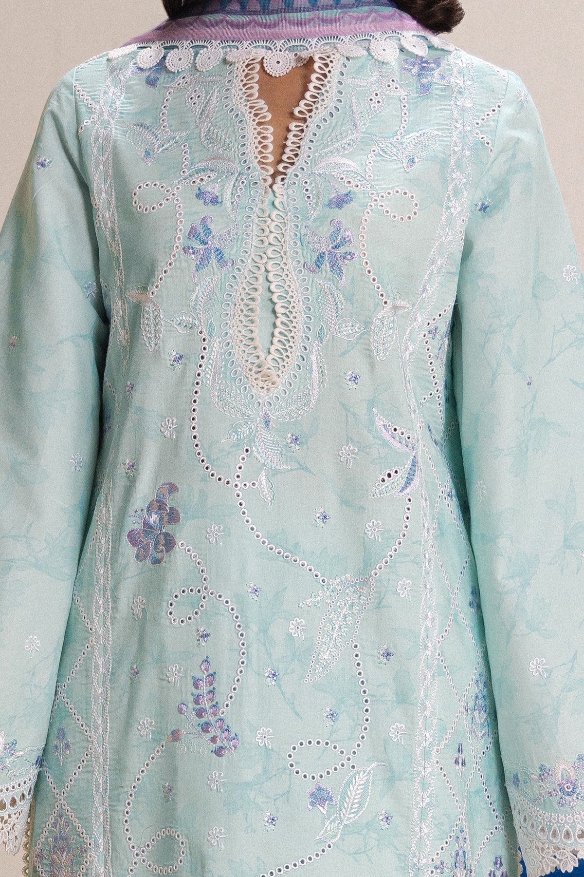 LUEUR Lawn Pakistani Summer Dresses - Afrozeh - 2