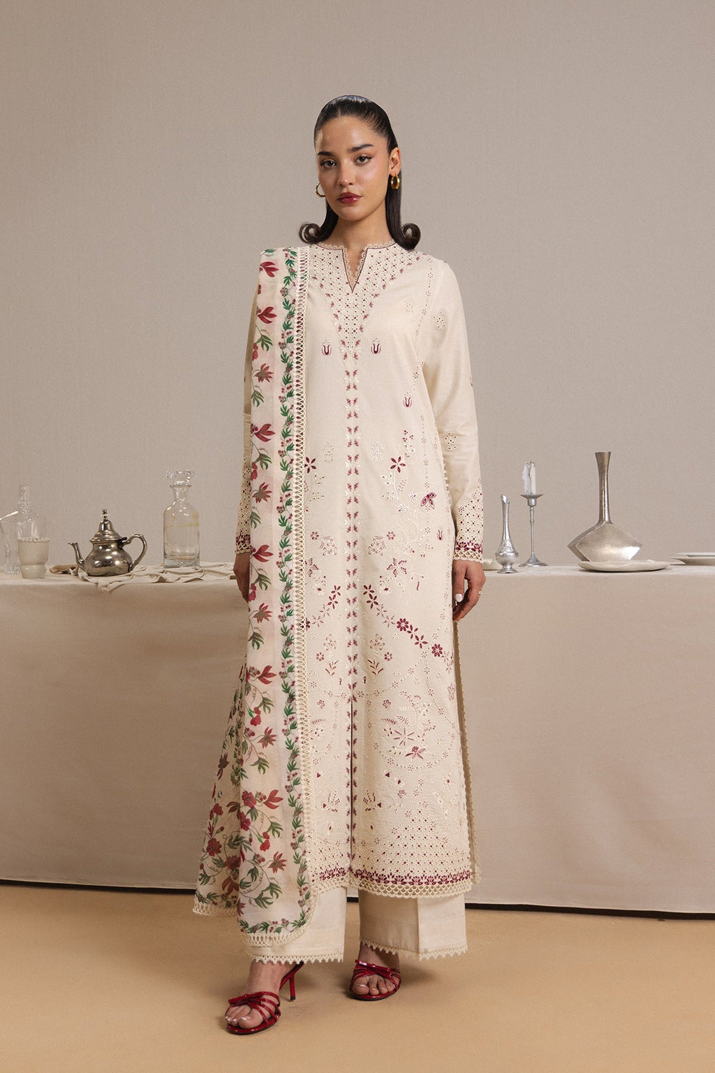 BLANCHE Lawn Pakistani Summer Dresses - Afrozeh - 1