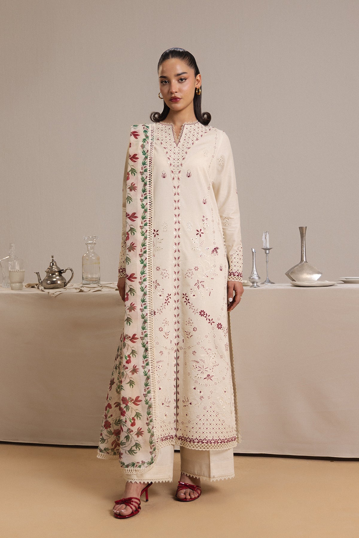 BLANCHE Lawn Pakistani Summer Dresses - Afrozeh - 1