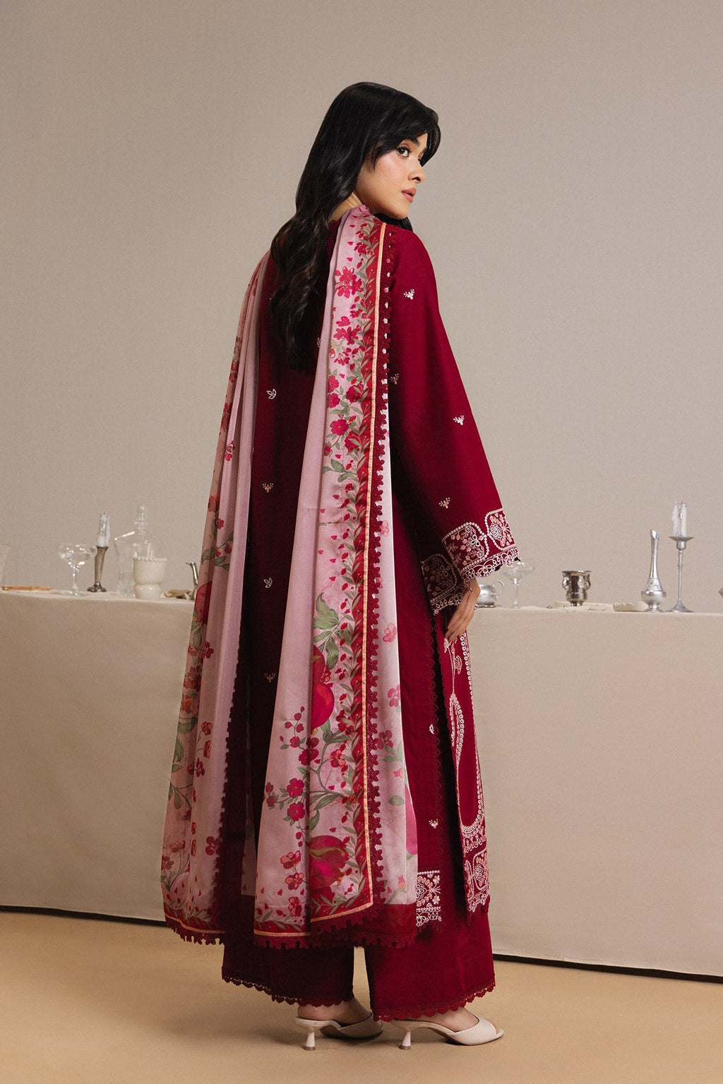 LUNE Lawn Pakistani Summer Dresses - Afrozeh - 3