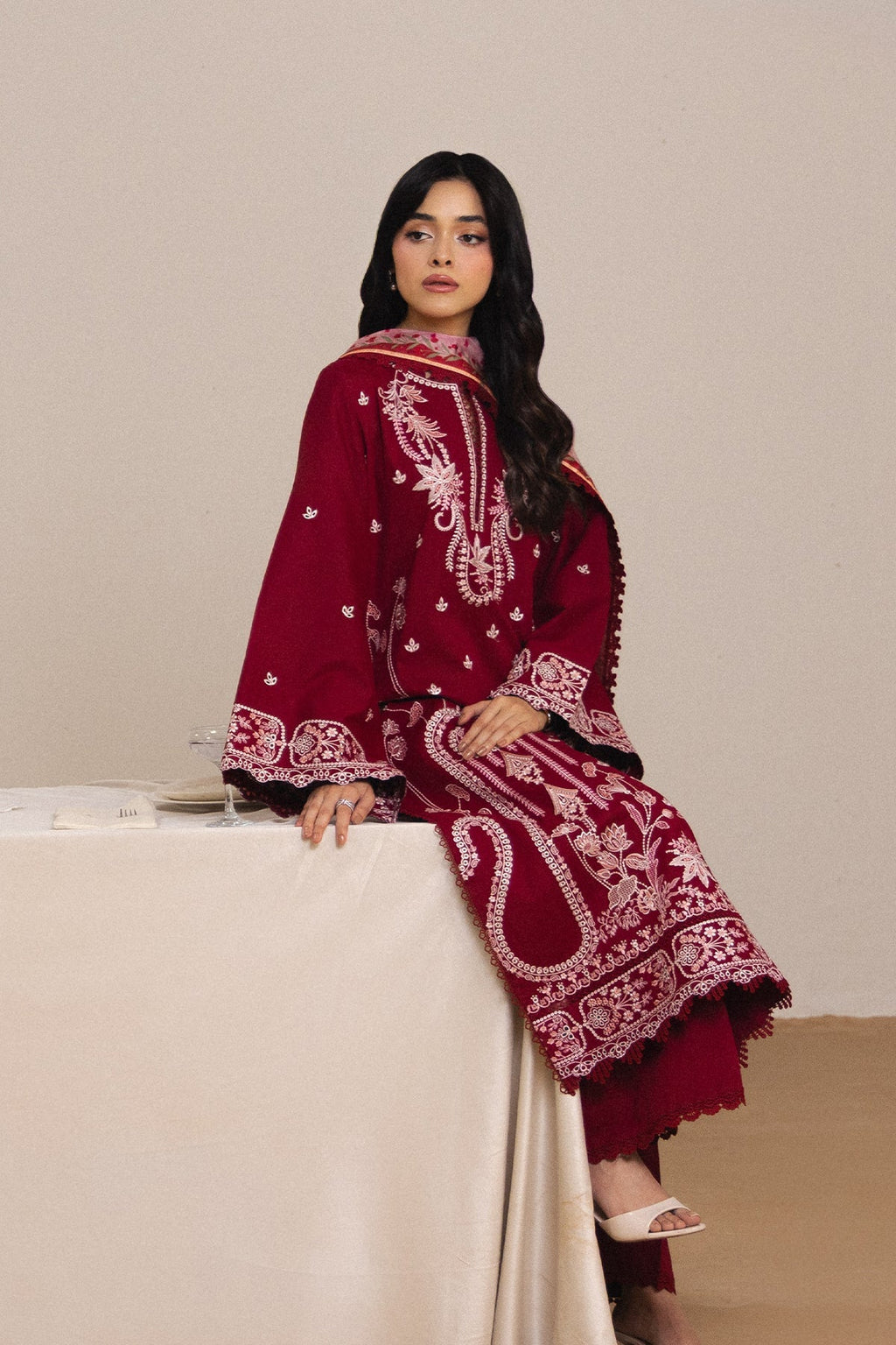 LUNE Lawn Pakistani Summer Dresses - Afrozeh - 5