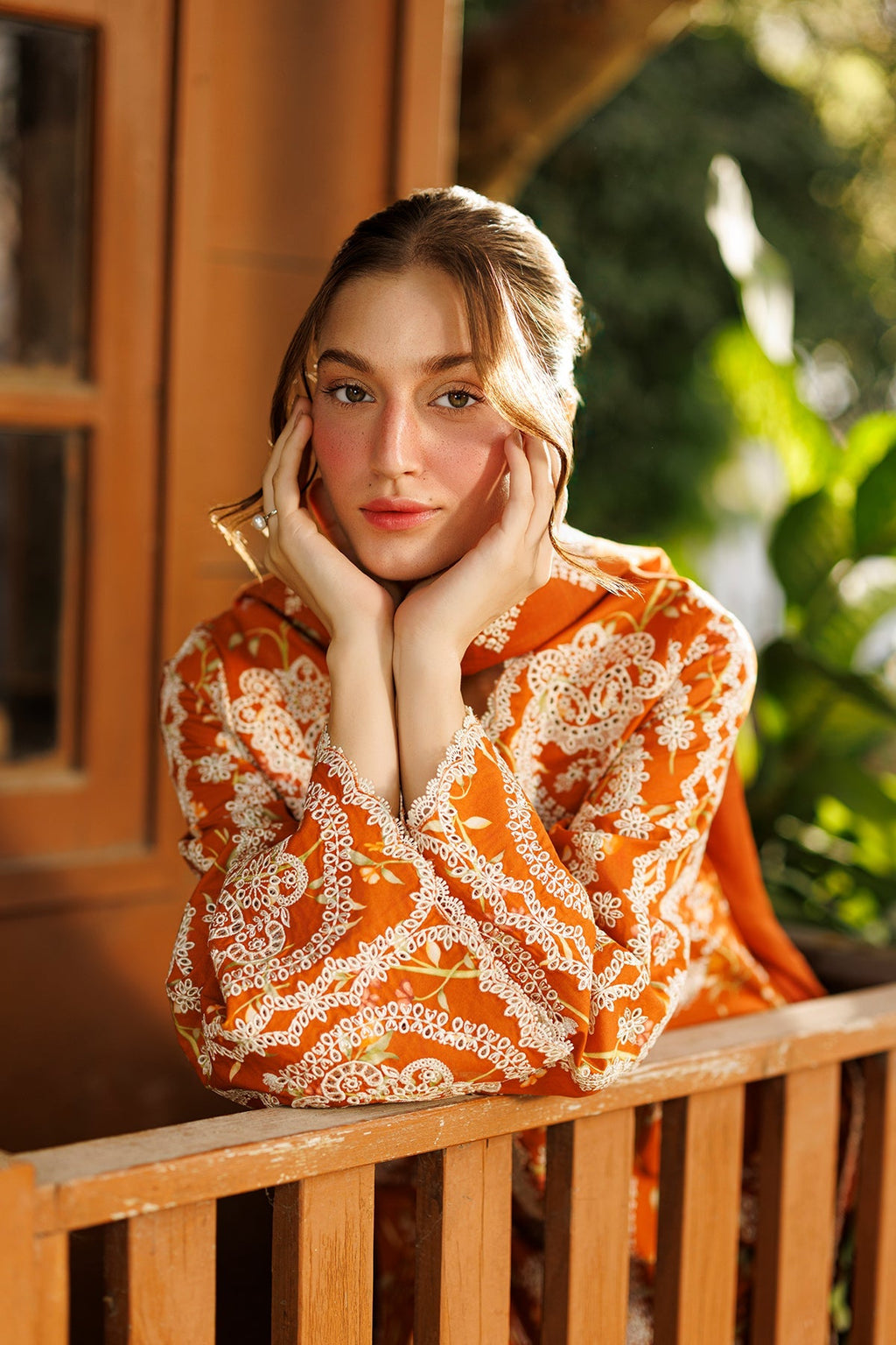 Elyora Lawn Pakistani Summer Dresses - Afrozeh - 4