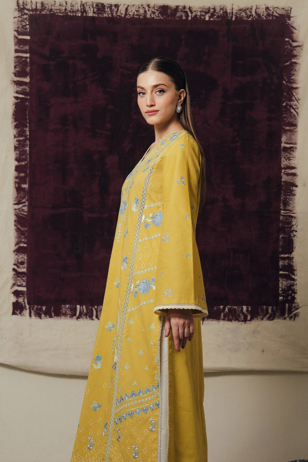 Sunhaze Organza Pakistani Summer Dresses - Afrozeh - 3