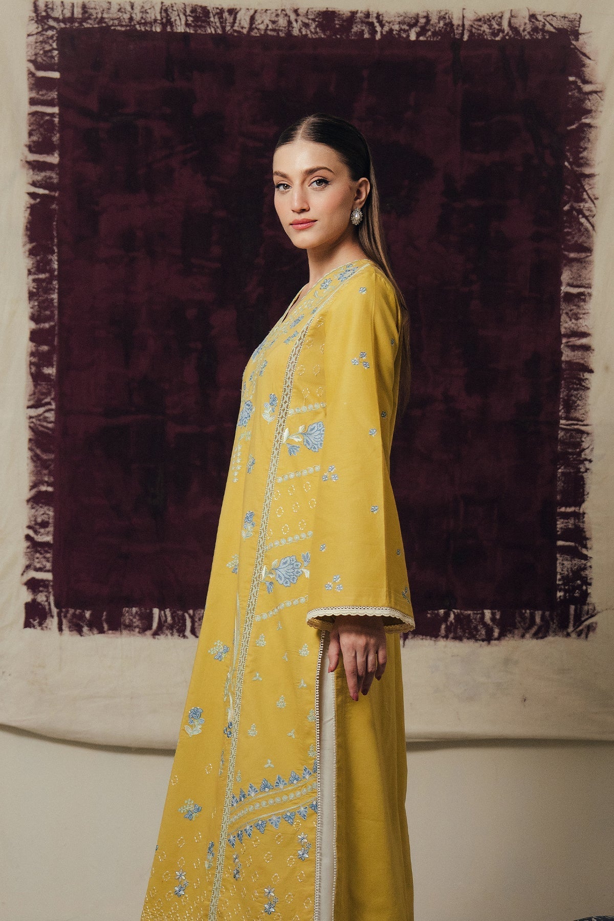 Sunhaze Organza Pakistani Summer Dresses - Afrozeh - 3