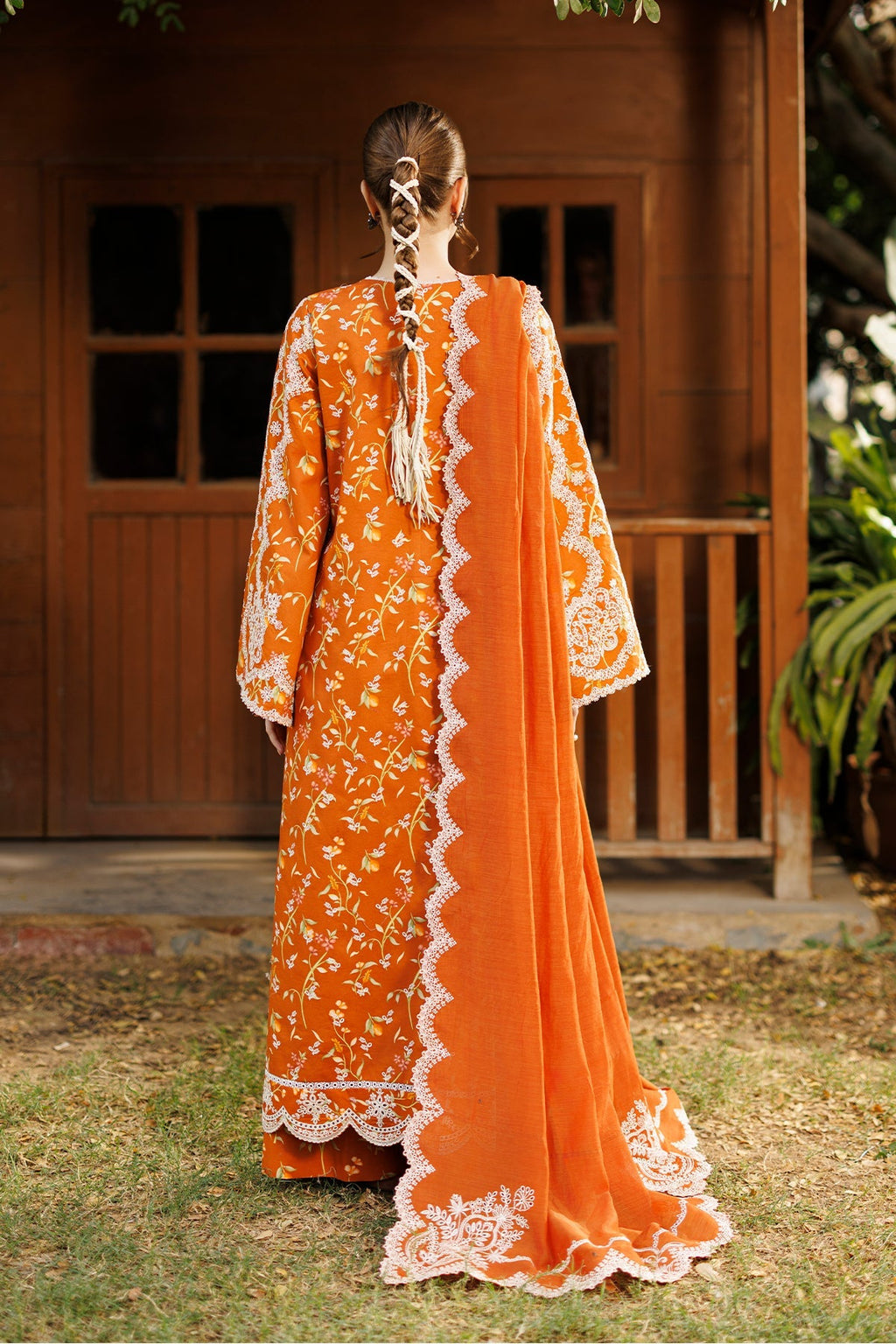 Elyora Lawn Pakistani Summer Dresses - Afrozeh - 2