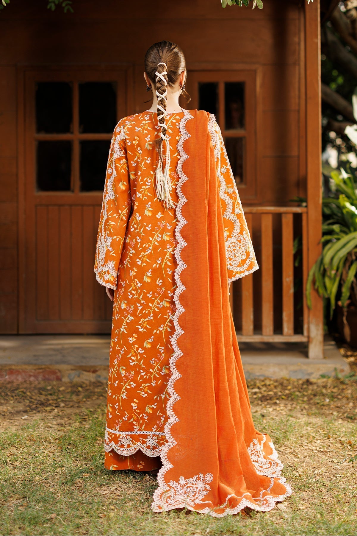 Elyora Lawn Pakistani Summer Dresses - Afrozeh - 2
