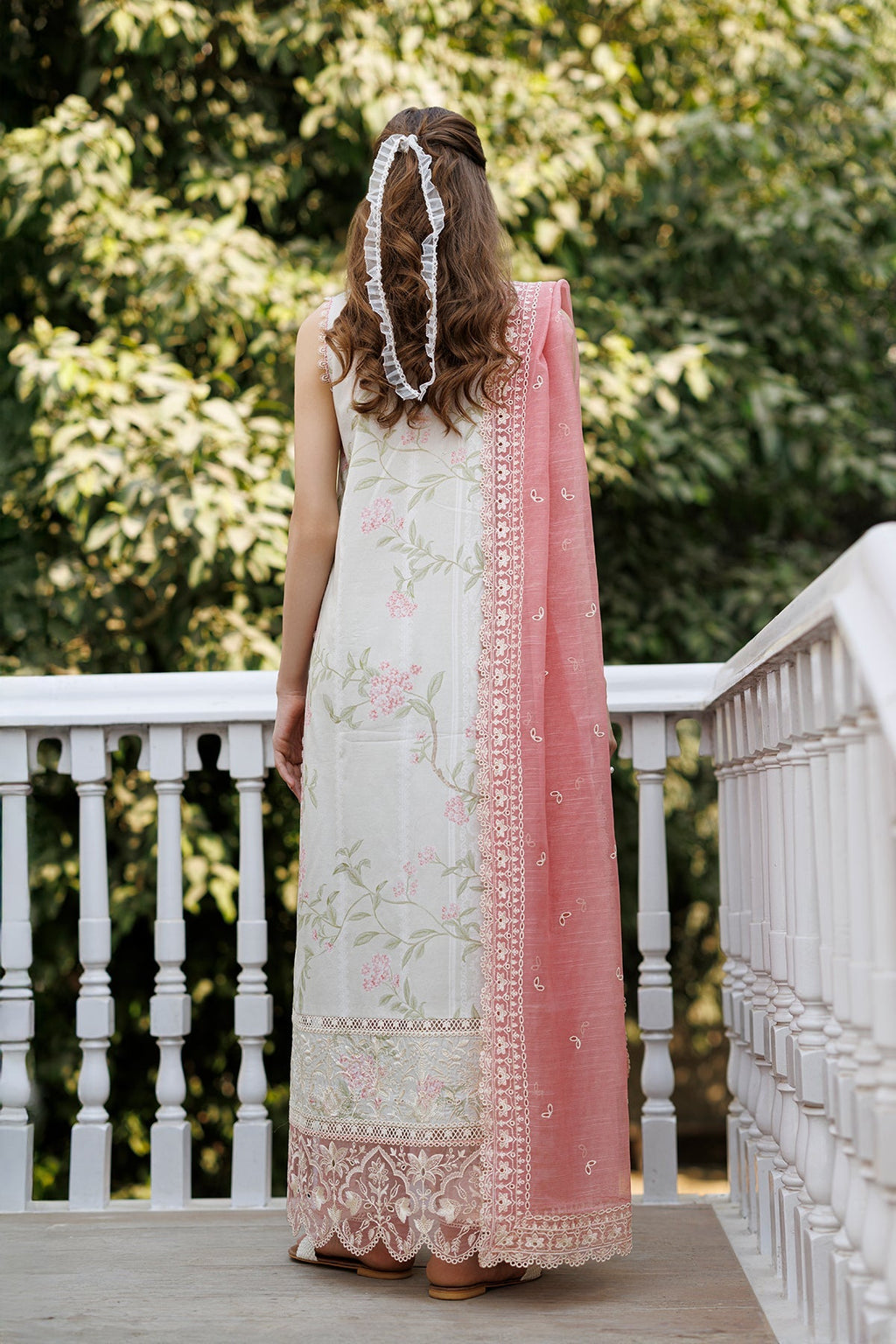 Aurevia Organza Pakistani Summer Dresses - Afrozeh - 2