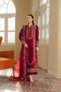 Sundrown Organza Pakistani Summer Dresses - Afrozeh - 1