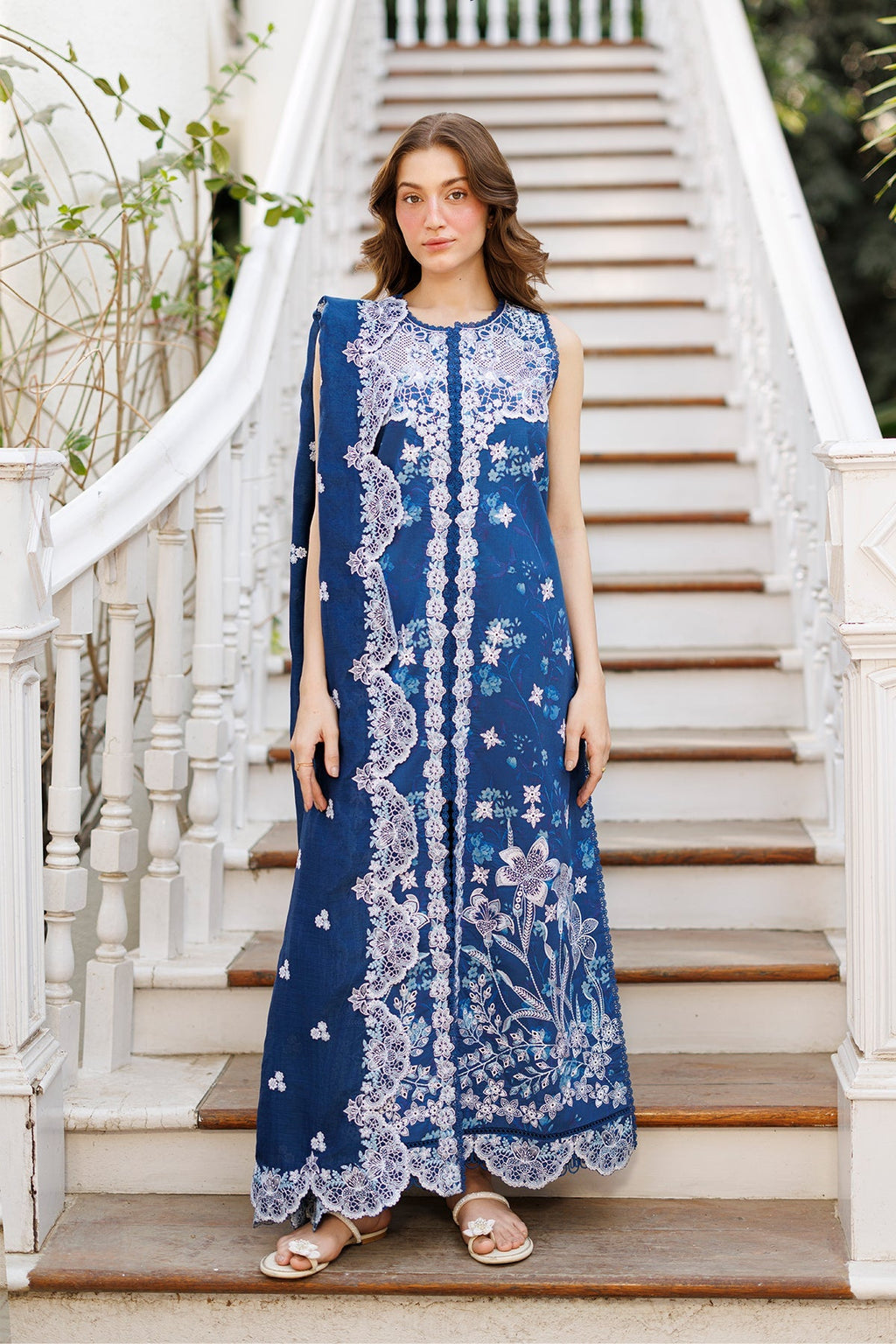 Celestara Lawn Pakistani Summer Dresses - Afrozeh - 1