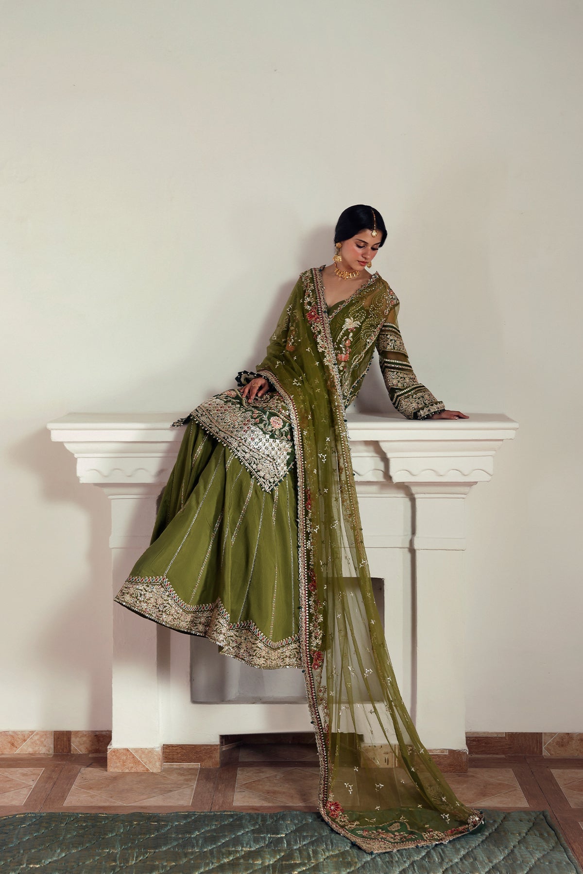Zoon Raw Silk Pakistani Formal Dresses - Afrozeh - 2
