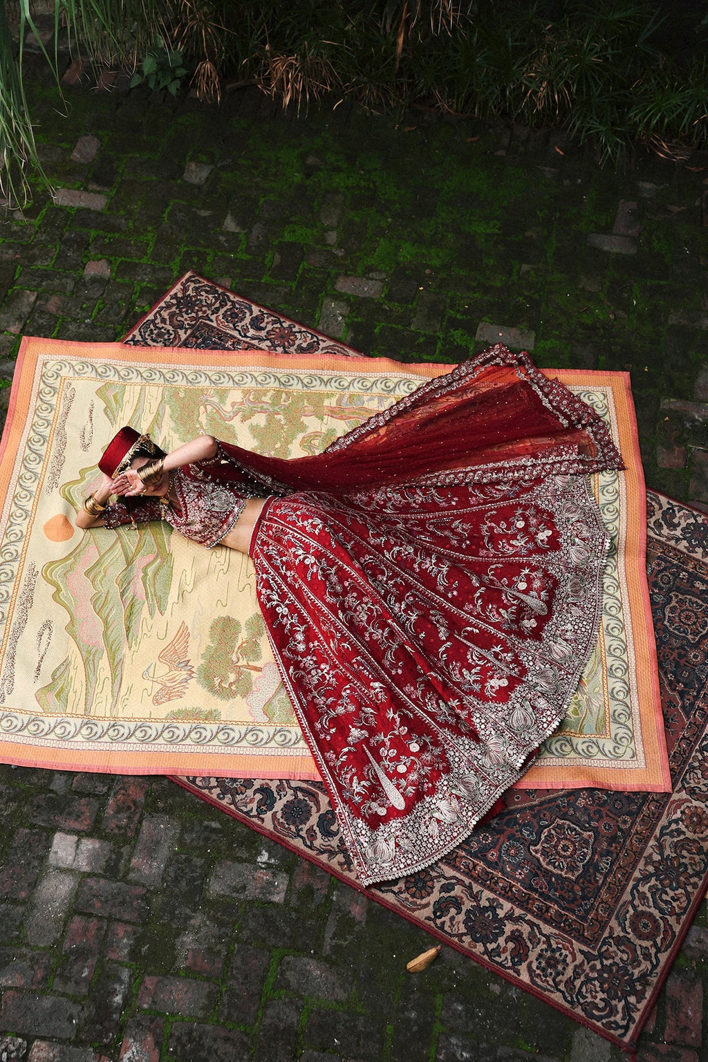 Sheen Raw Silk Pakistani Formal Dresses - Afrozeh - 5