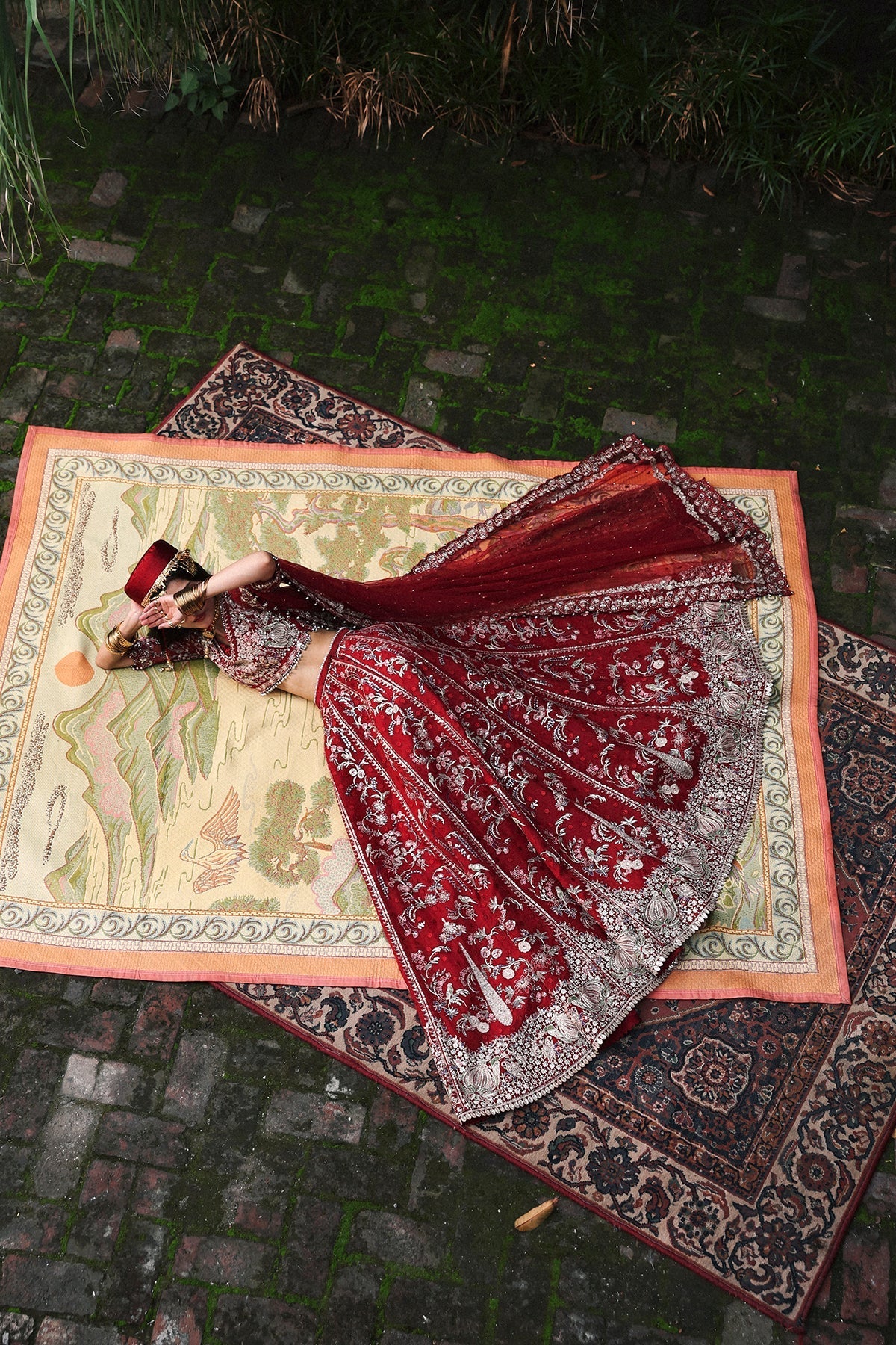 Sheen Raw Silk Pakistani Formal Dresses - Afrozeh - 5