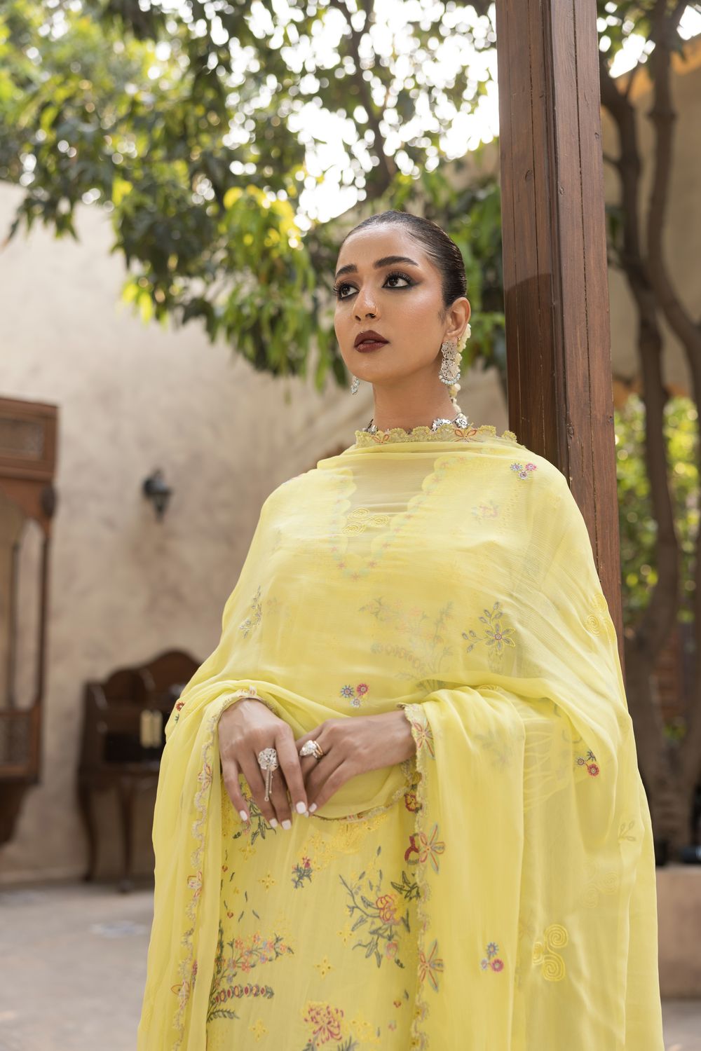 Glow Premium Fabric Pakistani Summer Dresses - Zyra - 3